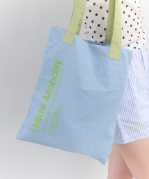 I HATE MONDAY（アイヘイトマンデー）の「「I HATE MONDAY / アイヘイトマンデー」 ソフト エコ バッグ（トートバッグ）」