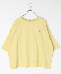 LEPSIM | ワイド刺繍ロゴT　668117(Tシャツ/カットソー)
