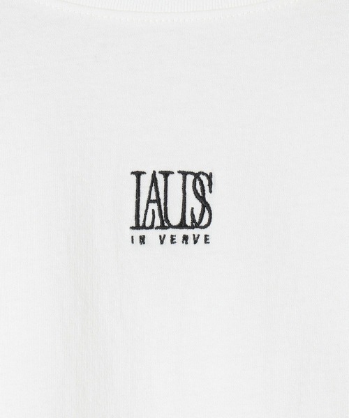 LEPSIM（レプシィム）の「ワイド刺繍ロゴT　668117（Tシャツ/カットソー・レディース・イエロー/チャコールグレー/オフホワイト・FREE）」の11枚目の写真