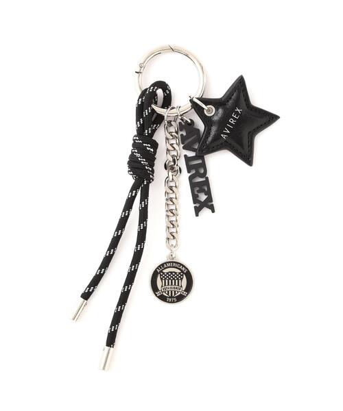 直営店限定》VARSITY STAR KEY CHARM（キーホルダー）｜AVIREX