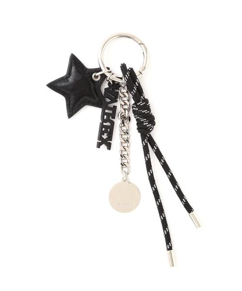 AVIREX（アヴィレックス）の「《直営店限定》VARSITY STAR KEY CHARM（キーホルダー・レディース・ブラック/レッド・F）」の3枚目の写真