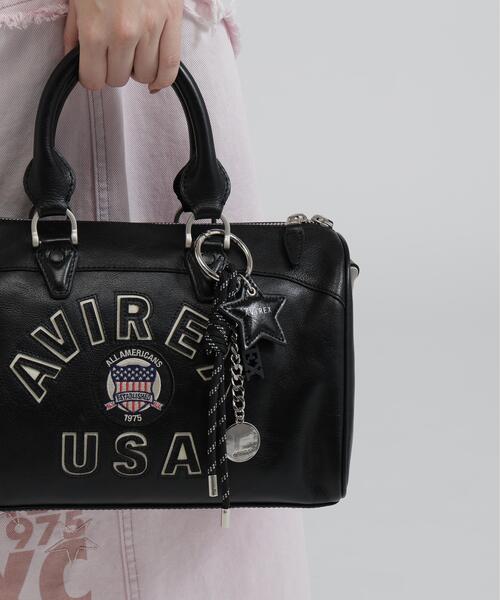 AVIREX（アヴィレックス）の「《直営店限定》VARSITY STAR KEY CHARM（キーホルダー・レディース・ブラック/レッド・F）」の8枚目の写真