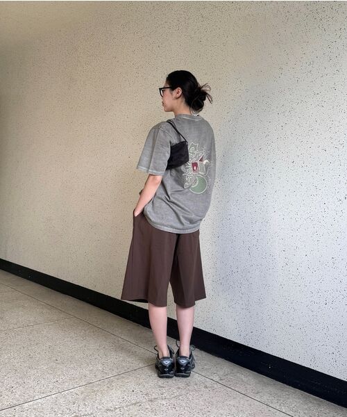 GAKKAI UNIONS(ガッカイユニオンズ)の「ポケットゲーマー ピグメント 半袖Tシャツ ストーングレー(Tシャツ/カットソー・レディース・その他・MEDIUM/LARGE)」の5枚目の写真