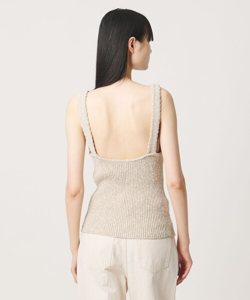AEWEN MATOPH(イウエン マトフ)の「<AEWEN MATOPH>ミックスヤーン ニット キャミソール BEIGE(キャミソール・レディース・ベージュ・FREE)」の10枚目の写真