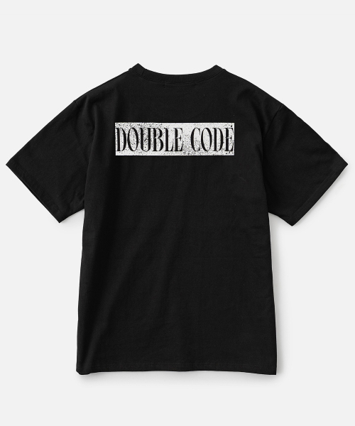 VASTIC(バスティック)の「レタリングTシャツ_ブラック(Tシャツ/カットソー・メンズ・ブラック・MEDIUM/LARGE/X-LARGE)」の3枚目の写真