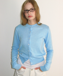 SOFT DAYS KNIT CARDIGAN SKY