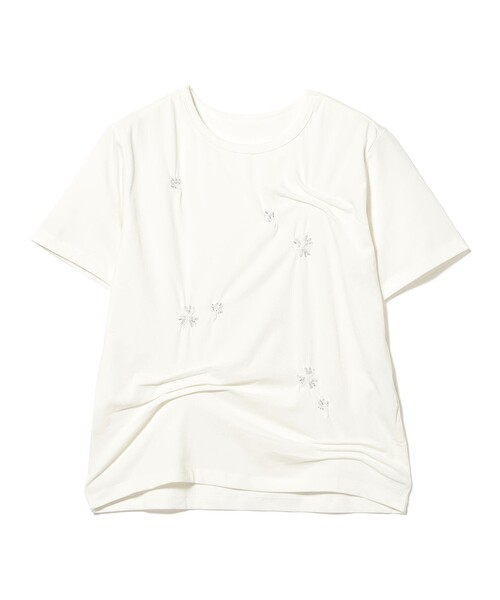 (до 8/6 распродажа) Ashinmetry Tuck Bijou — T‑футболка с деталями