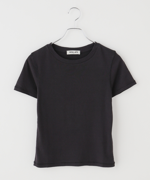 JOURNAL STANDARD(ジャーナルスタンダード)の「【ROLLA’S/ローラス】 CLASSIC TEE(Tシャツ/カットソー・レディース・ホワイト/ブラック・MEDIUM)」の2枚目の写真