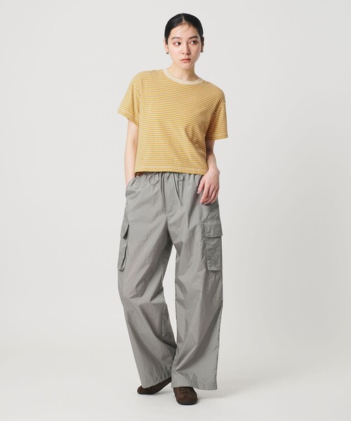 BEAUTY&YOUTH UNITED ARROWS(ビューティーアンドユースユナイテッドアローズ)の「ナイロン ドローストリング カーゴパンツ(カーゴパンツ・レディース・ライトグレー/ベージュ/ネイビー・M/S/XS)」の13枚目の写真