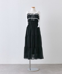 OLIVE des OLIVE（オリーブデオリーブ）の「【サイズ展開あり】わき見せティアードキャミワンピ（ワンピース）」