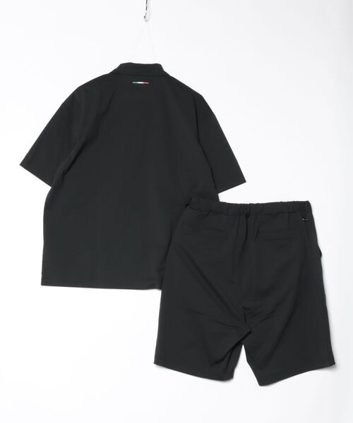 Kappa(カッパ)の「【Kappa/カッパ】PEARTEX素材 ポロシャツ+ショーツセットアップ ゴルフ アウトドア 普段着(セットアップ・メンズ・ブラック/ベージュ・X-LARGE/LARGE/MEDIUM)」の3枚目の写真