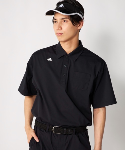 Kappa(カッパ)の「【Kappa/カッパ】PEARTEX素材 ポロシャツ+ショーツセットアップ ゴルフ アウトドア 普段着(セットアップ・メンズ・ブラック/ベージュ・X-LARGE/LARGE/MEDIUM)」の13枚目の写真
