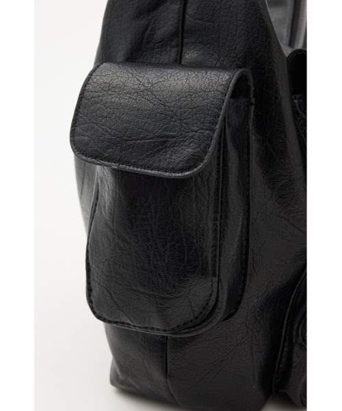 SLY(スライ)の「MANY PK SHOULDER BAG メニーポケットショルダーバッグ 夏服(ショルダーバッグ・レディース・ライトベージュ/ブラック・FREE)」の17枚目の写真