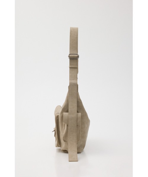 SLY(スライ)の「MANY PK SHOULDER BAG メニーポケットショルダーバッグ 夏服(ショルダーバッグ・レディース・ライトベージュ/ブラック・FREE)」の7枚目の写真
