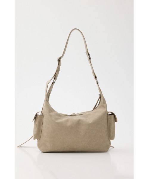 SLY(スライ)の「MANY PK SHOULDER BAG メニーポケットショルダーバッグ 夏服(ショルダーバッグ・レディース・ライトベージュ/ブラック・FREE)」の8枚目の写真