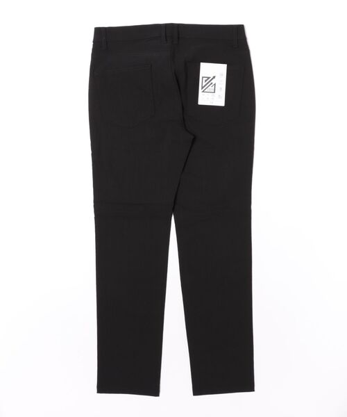 TAKA-Q(タカキュー)の「【ストレッチ 接触冷感】タカキュー スリム 5ポケット パンツ ジャガード(チノパンツ・メンズ・ブラック/ライトグレー・X-LARGE/3L/S/MEDIUM/LARGE/2S)」の3枚目の写真