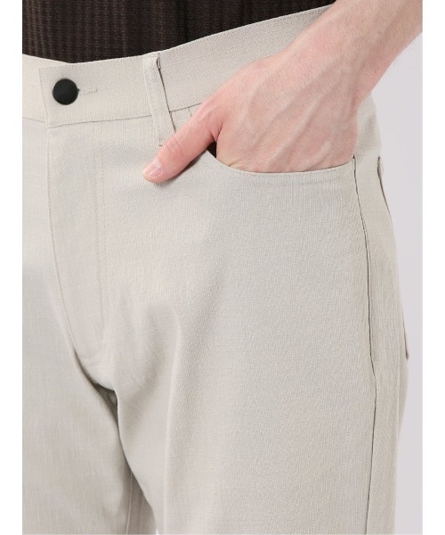 TAKA-Q(タカキュー)の「【ストレッチ 接触冷感】タカキュー スリム 5ポケット パンツ ジャガード(チノパンツ・メンズ・ブラック/ライトグレー・X-LARGE/3L/S/MEDIUM/LARGE/2S)」の15枚目の写真