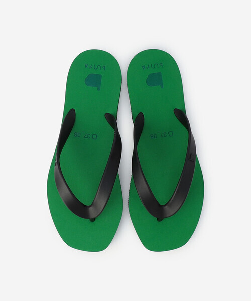 Bshop(ビショップ)の「buntA|〈別注〉ビーチサンダル GREEN WOMEN(サンダル・レディース・グリーン・24/25/23)」の1枚目の写真