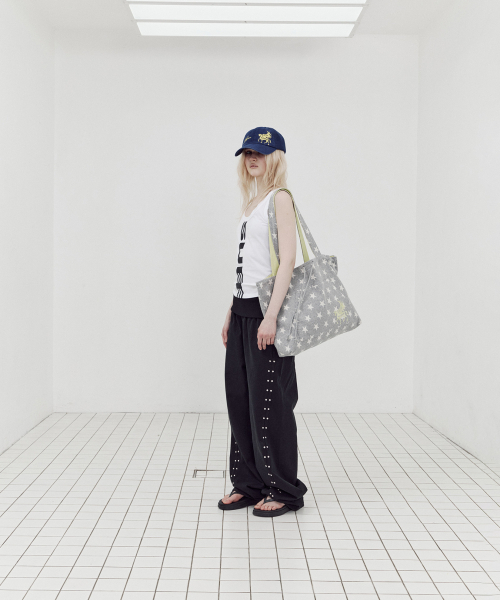 SETUP-EXE（セットアップイーエックスイー）の「VERTICAL LOGO SLEEVELESS / WHITE（Tシャツ/カットソー・レディース・その他・OS）」の3枚目の写真
