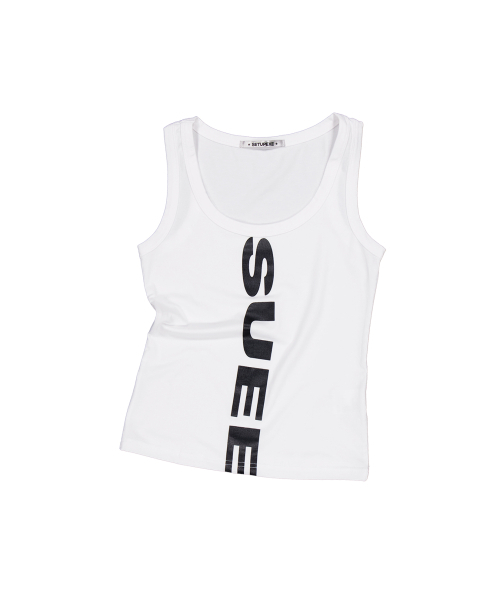 SETUP-EXE（セットアップイーエックスイー）の「VERTICAL LOGO SLEEVELESS / WHITE（Tシャツ/カットソー・レディース・その他・OS）」の9枚目の写真