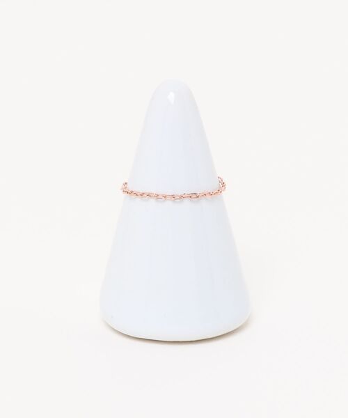 Cream dot.(クリームドット)の「【金属アレルギー対応】チェーンリング(リング・レディース・シルバー/ゴールド/ピンクゴールド・9号/3号/15号/11号/5号/17号/7号/13号)」の12枚目の写真