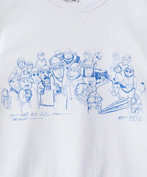 HORLISUN(ホーリーサン)の「26 B.S.C Graphic T-Shirt Stone Hareubang(Tシャツ/カットソー・メンズ・その他・SMALL/MEDIUM/LARGE)」の4枚目の写真