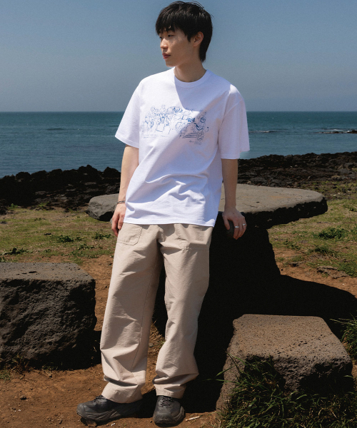 HORLISUN(ホーリーサン)の「26 B.S.C Graphic T-Shirt Stone Hareubang(Tシャツ/カットソー・メンズ・その他・SMALL/MEDIUM/LARGE)」の2枚目の写真