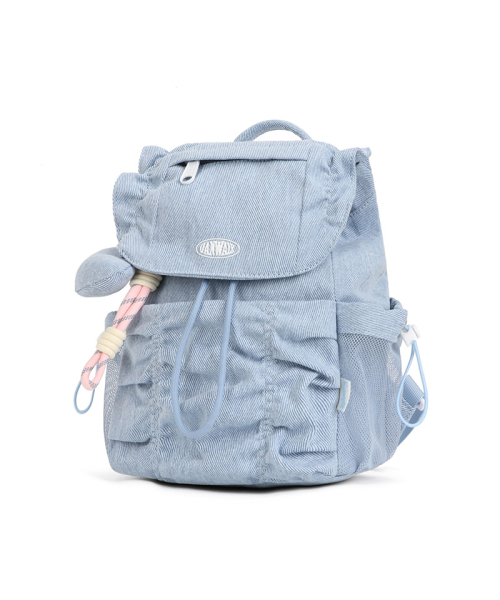 VANWALK（バンウォーク）の「Cloud Re-edition Mini Backpack [Denim]（バックパック/リュック・レディース・インディゴブルー・FREE）」の3枚目の写真
