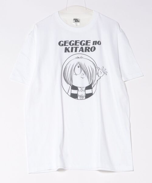 ゲゲゲの鬼太郎 】 発砲プリントTシャツ 26S6（Tシャツ/カットソー