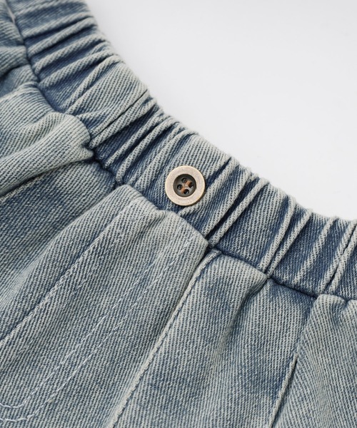 URBAN CHERRY(アーバンチェリー)の「【2点セット】デニムスカラップカラートップス+プリーツスカート(その他トップス・キッズ・ブルー・140cm/130cm/120cm/110cm)」の6枚目の写真