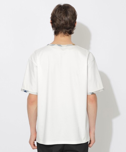 BLUE LABEL CRESTBRIDGE(ブルーレーベルクレストブリッジ)の「ロゴリンガーT(Tシャツ/カットソー・レディース・オフホワイト・1/2)」の6枚目の写真