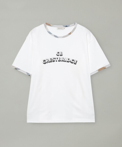 BLUE LABEL CRESTBRIDGE(ブルーレーベルクレストブリッジ)の「ロゴリンガーT(Tシャツ/カットソー・レディース・オフホワイト・1/2)」の8枚目の写真
