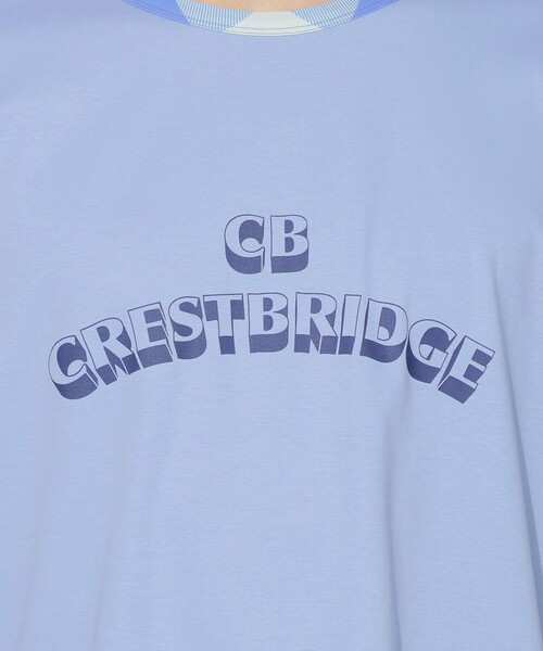 BLUE LABEL CRESTBRIDGE(ブルーレーベルクレストブリッジ)の「ロゴリンガーT(Tシャツ/カットソー・レディース・オフホワイト・1/2)」の21枚目の写真