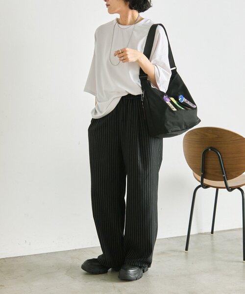 ear PAPILLONNER（イアパピヨネ）の「【PEZ(ペッツ)×ear】クロスショルダーバッグ（ショルダーバッグ・レディース・ブラック/カーキ/アイボリー・FREE）」の15枚目の写真