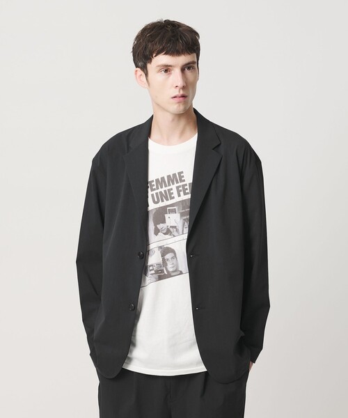 BEAUTY&YOUTH UNITED ARROWS(ビューティーアンドユースユナイテッドアローズ)の「360°MASTER リラックス 2B ジャケット セットアップ対応 撥水 ストレッチ ウォッシャブル(テーラードジャケット・メンズ・ブラック/ダークブラウン/ダークグレー・XL/L/M/S)」の1枚目の写真