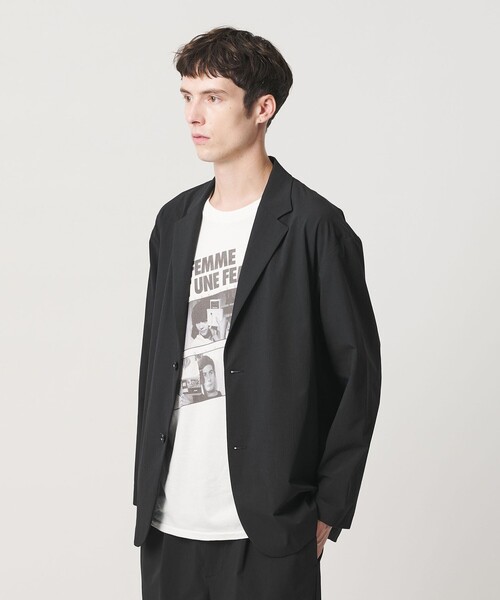 BEAUTY&YOUTH UNITED ARROWS(ビューティーアンドユースユナイテッドアローズ)の「360°MASTER リラックス 2B ジャケット セットアップ対応 撥水 ストレッチ ウォッシャブル(テーラードジャケット・メンズ・ブラック/ダークブラウン/ダークグレー・XL/L/M/S)」の5枚目の写真