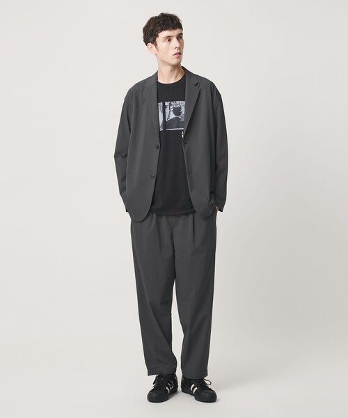 BEAUTY&YOUTH UNITED ARROWS(ビューティーアンドユースユナイテッドアローズ)の「360°MASTER リラックス 2B ジャケット セットアップ対応 撥水 ストレッチ ウォッシャブル(テーラードジャケット・メンズ・ブラック/ダークブラウン/ダークグレー・XL/L/M/S)」の7枚目の写真