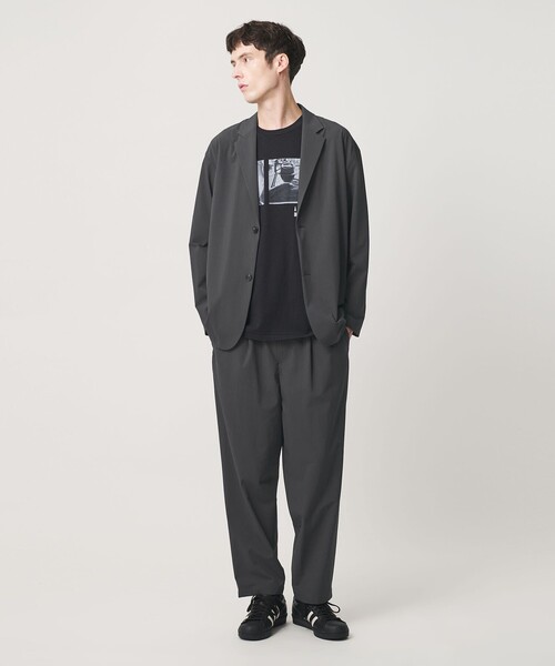 BEAUTY&YOUTH UNITED ARROWS(ビューティーアンドユースユナイテッドアローズ)の「360°MASTER リラックス 2B ジャケット セットアップ対応 撥水 ストレッチ ウォッシャブル(テーラードジャケット・メンズ・ブラック/ダークブラウン/ダークグレー・XL/L/M/S)」の9枚目の写真