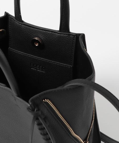 URBAN RESEARCH ROSSO WOMEN(アーバンリサーチ ロッソ)の「サイドジップミニトート(ハンドバッグ・レディース・ブラック/グレー系その他・-)」の9枚目の写真