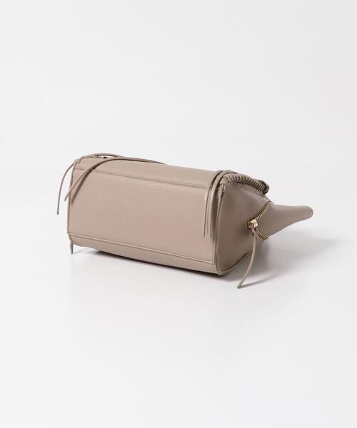 URBAN RESEARCH ROSSO WOMEN(アーバンリサーチ ロッソ)の「サイドジップミニトート(ハンドバッグ・レディース・ブラック/グレー系その他・-)」の5枚目の写真