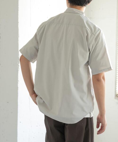 FORK&SPOON（フォークアンドスプーン）の「FORK&SPOON　TEC LINENシャツ（シャツ/ブラウス・メンズ・ブラック/ライトグレー/ブルー系その他・4/5）」の16枚目の写真