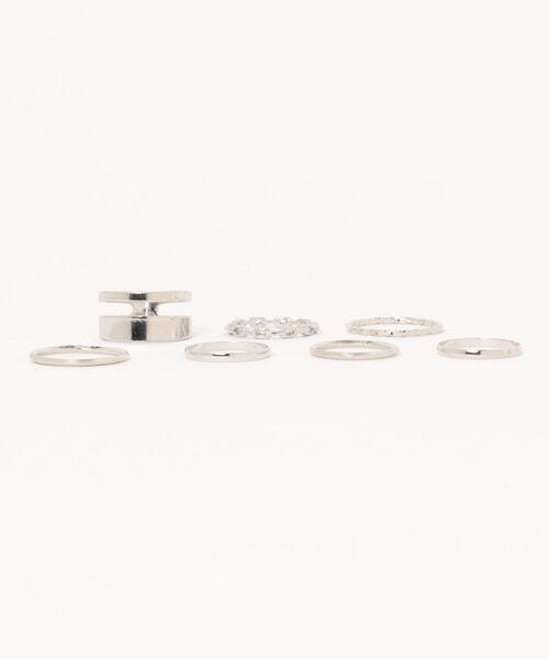 LUGG NAGG(ラグナグ)の「【456830】シンプルリング7点セット(RZ)(リング・レディース・ゴールド/シルバー・FREE)」の11枚目の写真