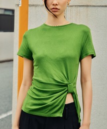 kiehtova | 【kiehtova】KNOT LINE TOPS/ノット ライン トップス KTWR70 ※(Tシャツ/カットソー)