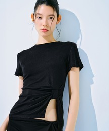 【kiehtova】KNOT LINE TOPS/ノット ライン トップス KTWR70　※