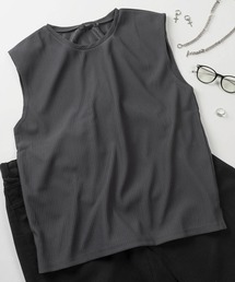 SlashDate | 【88】無地 ストライプ ノースリーブTシャツ/タンクトップ/ユニセックス/レディース/メンズ(タンクトップ)