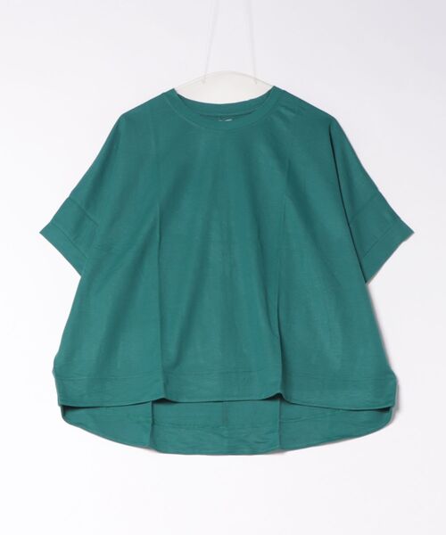 RCD(アールシーディー)の「接触冷感ピケコクーンプルオーバー(Tシャツ/カットソー・レディース・ブルー/チャコール/ブラック/グリーン・L/M)」の18枚目の写真