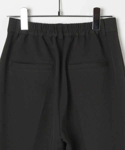 PAGEBOY（ページボーイ）の「ウエストデザインフレアパンツ（スラックス・レディース・ブラック/チャコールグレー・SMALL/MEDIUM）」の18枚目の写真