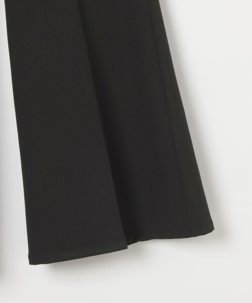 PAGEBOY（ページボーイ）の「ウエストデザインフレアパンツ（スラックス・レディース・ブラック/チャコールグレー・SMALL/MEDIUM）」の20枚目の写真