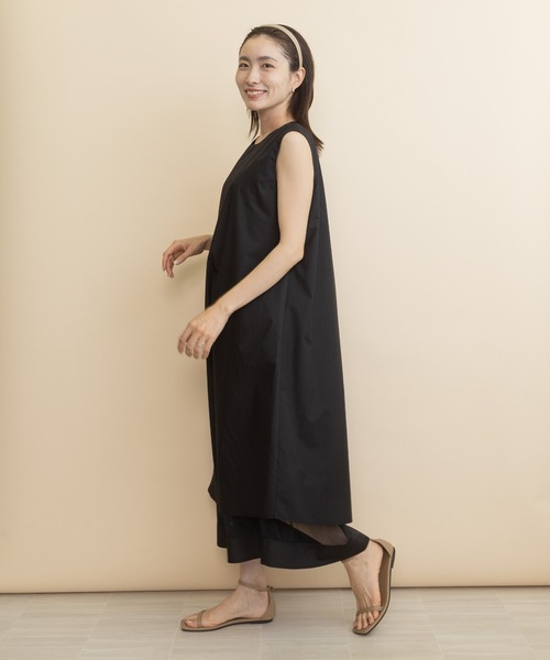 lodie(ロディ)の「裾シアーチュールワンピース(ワンピース・レディース・カーキ/ブラック・FREE)」の11枚目の写真