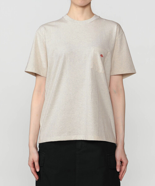 DANTON(ダントン)の「DANTON | ポケット クルーネックTシャツ SOLID WOMEN(Tシャツ/カットソー・レディース・ホワイト系その他5・M/S)」の9枚目の写真